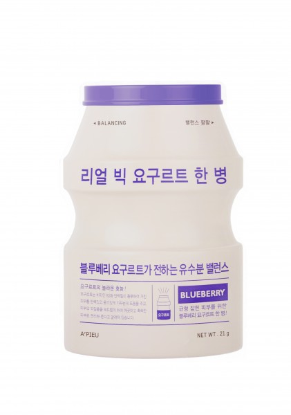 APIEU Real Big Yogurt One-Bottle (Blueberry)